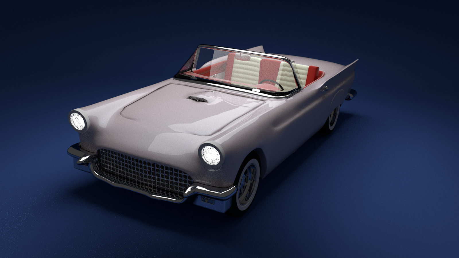 Model auta Ford Thunderbird 1957